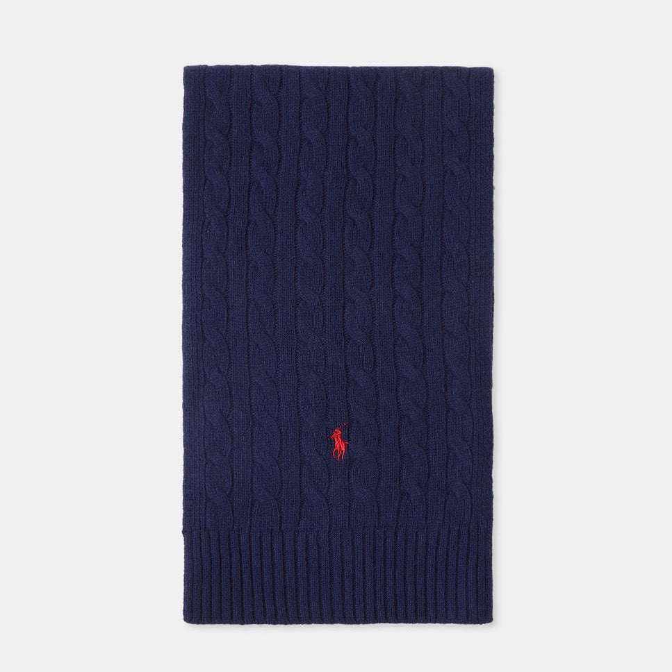Clsc Cbl Scf Scarf Oblong Newport Navy