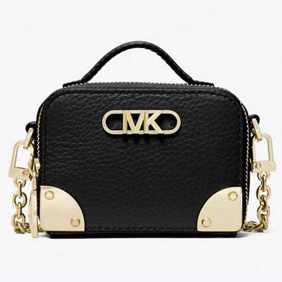 Estelle Micro Pebbled Leather Black