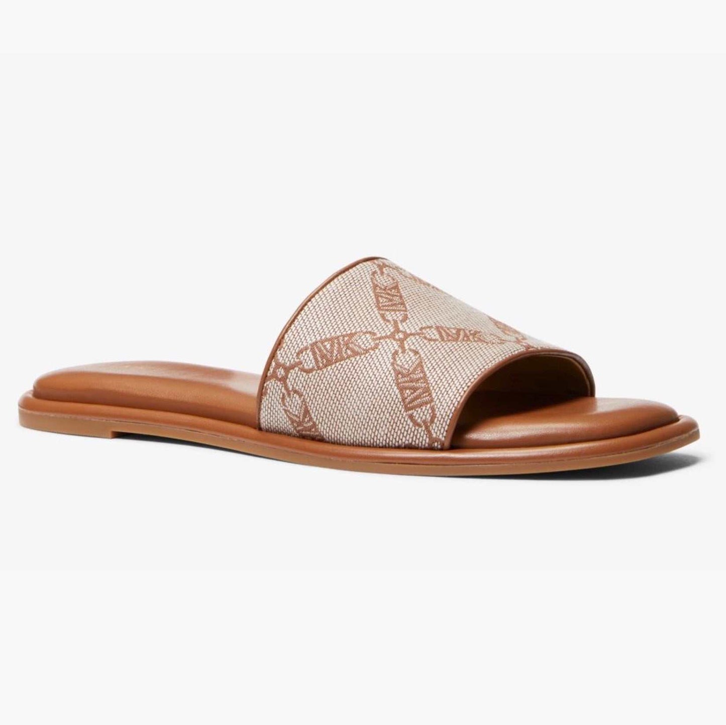 The Hayworth slide sandals are an effortless choice for warm-weather days. They’re woven with the brand’s lettering and a chain-link pattern inspired by our Empire hardware, while cushioned footbeds ensure all-day comfort. Expect to wear yours all summer long.