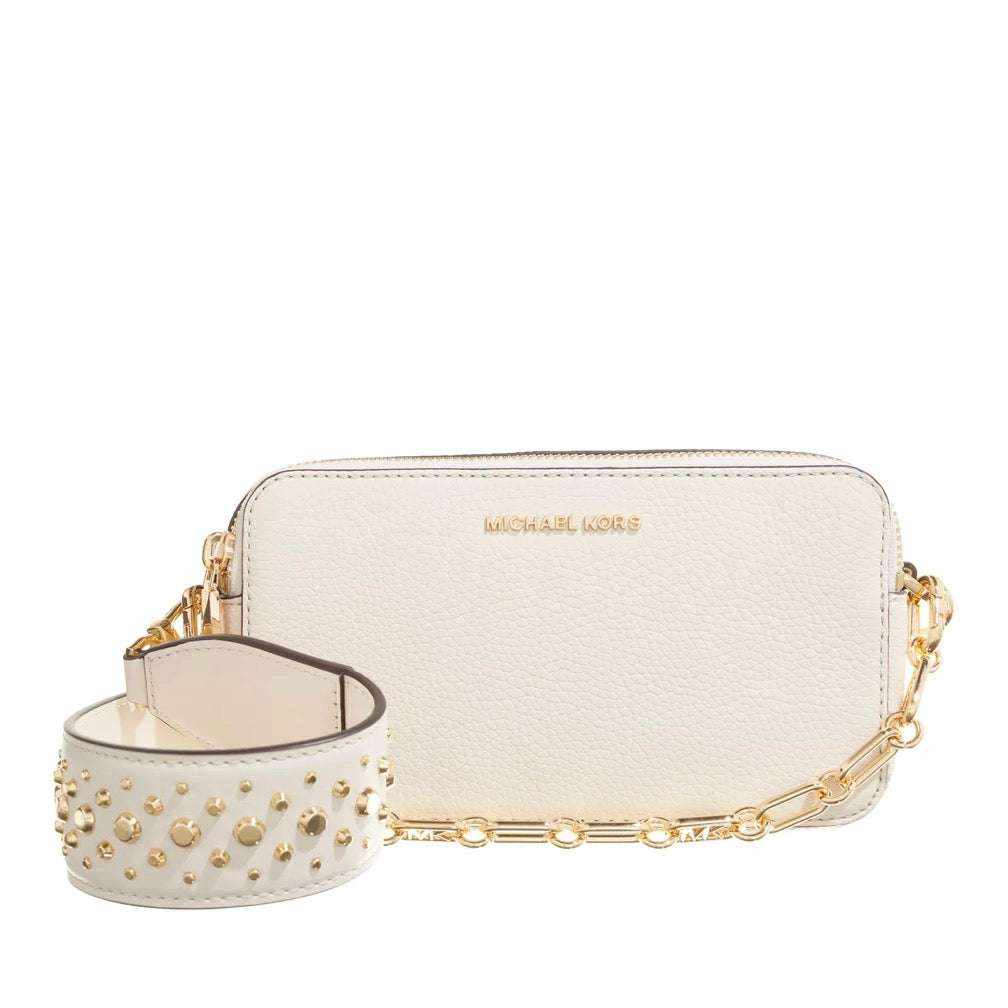 Jet Set Small Double-Zip Camera Bag Lt Cream
