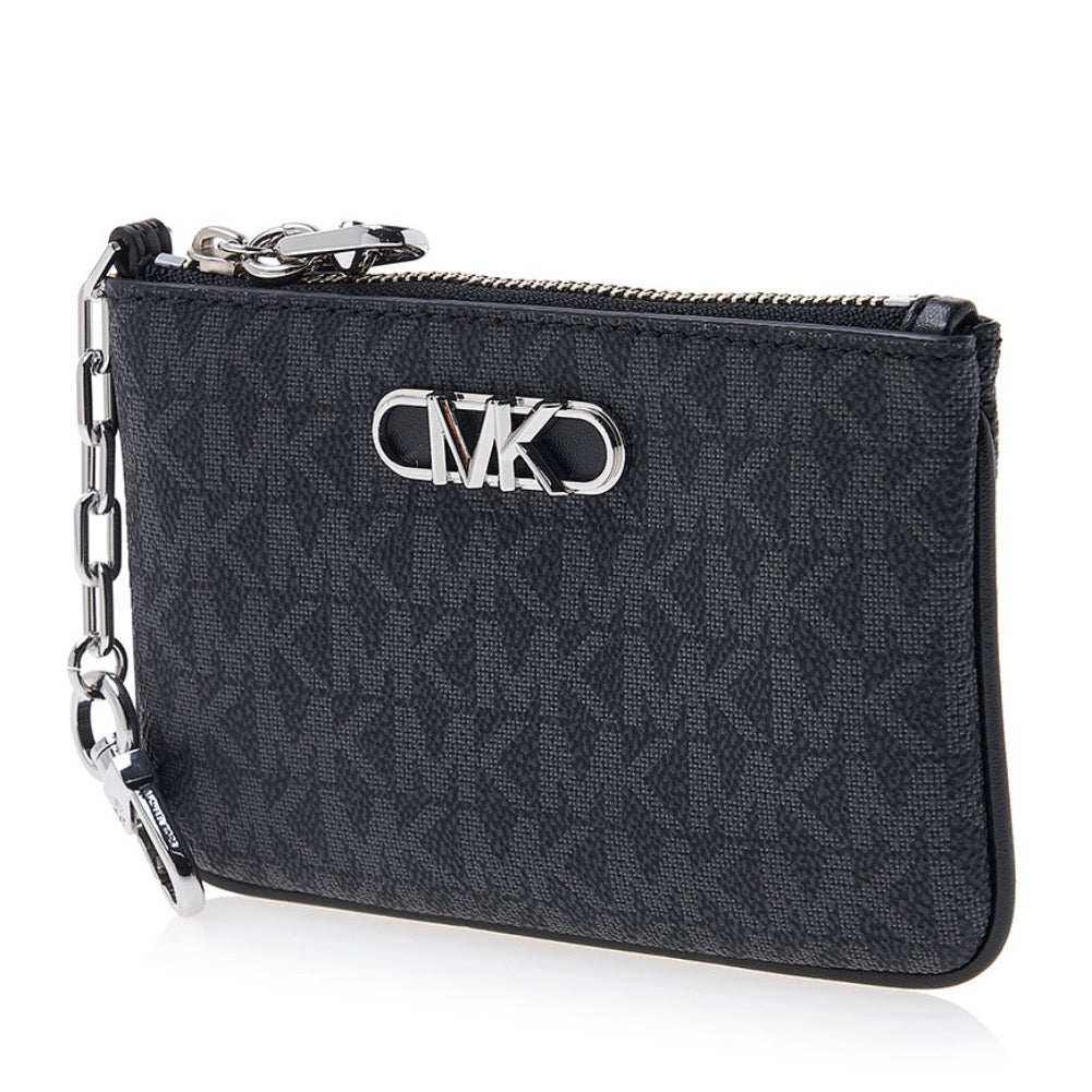 Parker Small Logo Zip Card Case Black