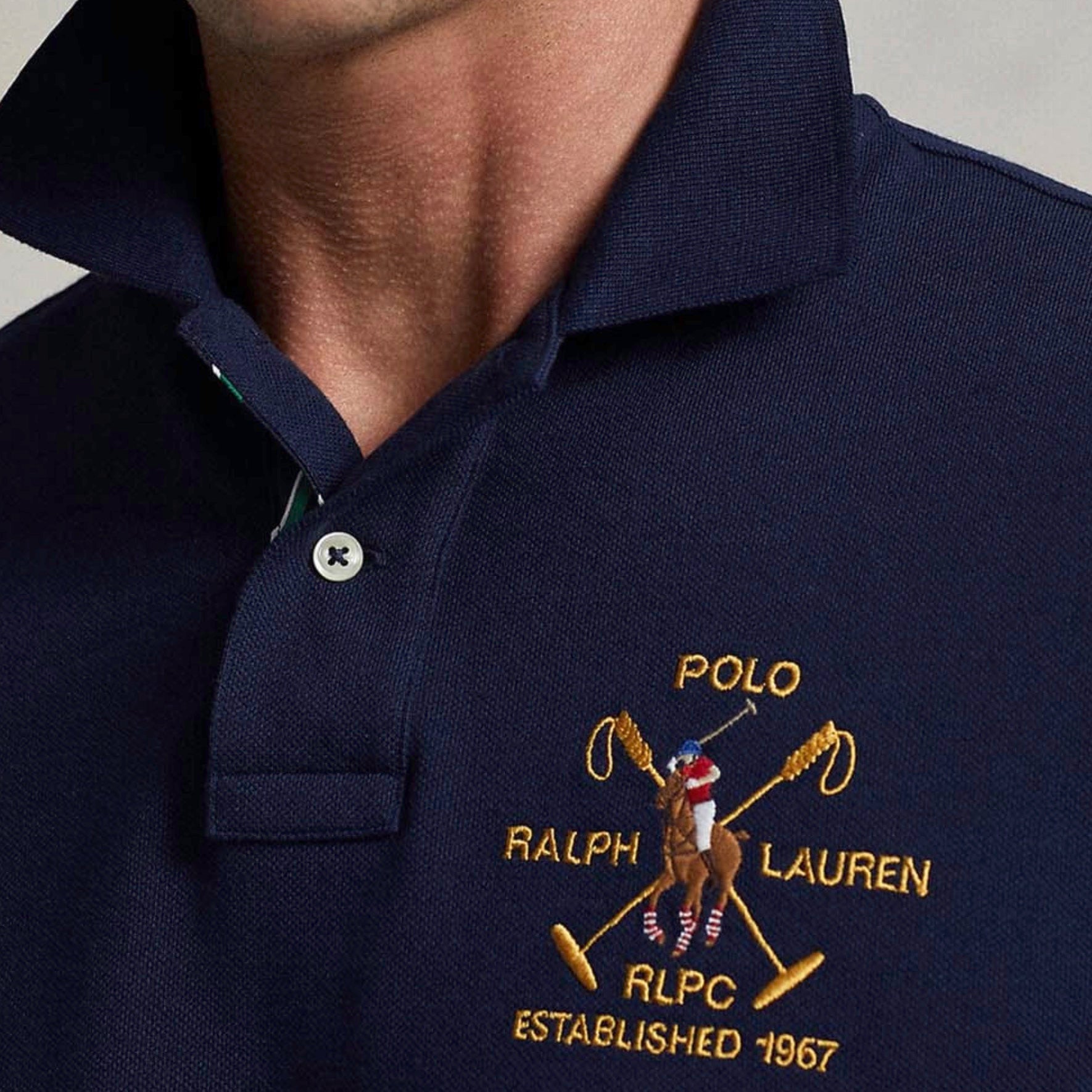Short Sleeve Polo Shirt Cruise Navy – La Griffe Ausoni Montreux SA