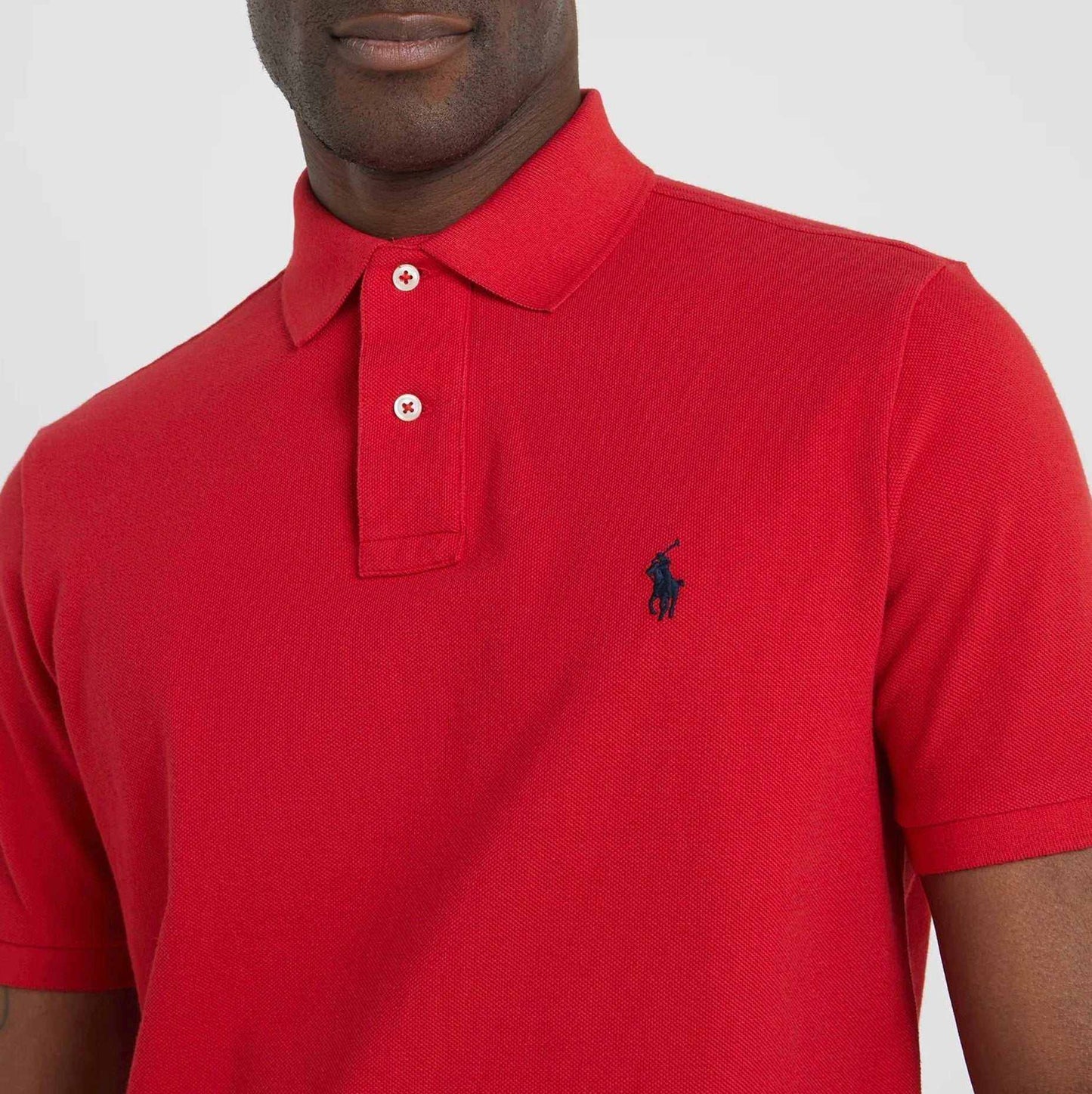 Ss Slim Fit Short Sleeve Knit RL2000 Red