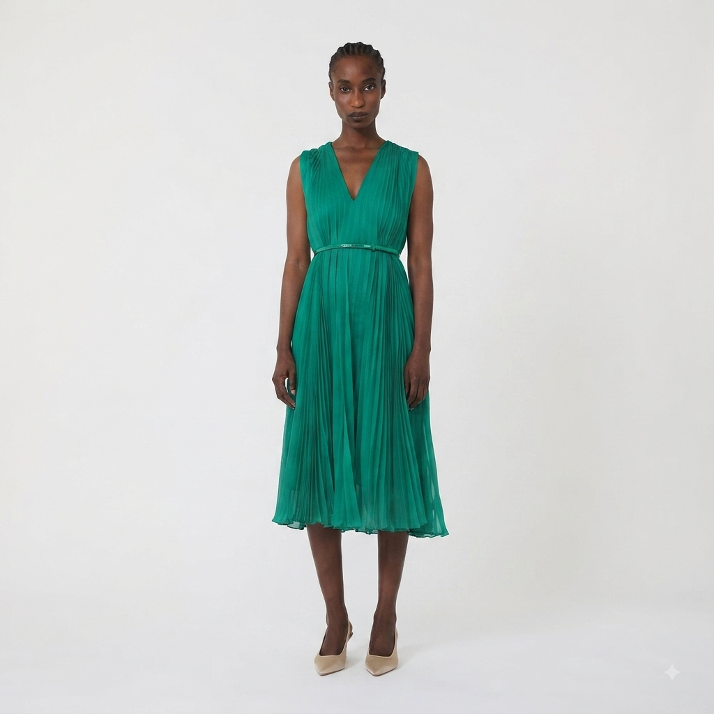 https://www.ausoni.swiss/products/robe-plissee-en-mousseline-vert