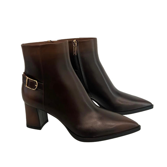 ELLY LEATHER ANKLE BOOT
