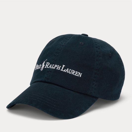 On this cotton twill ball cap, our iconic logo and signature Pony are embroidered at the front. 