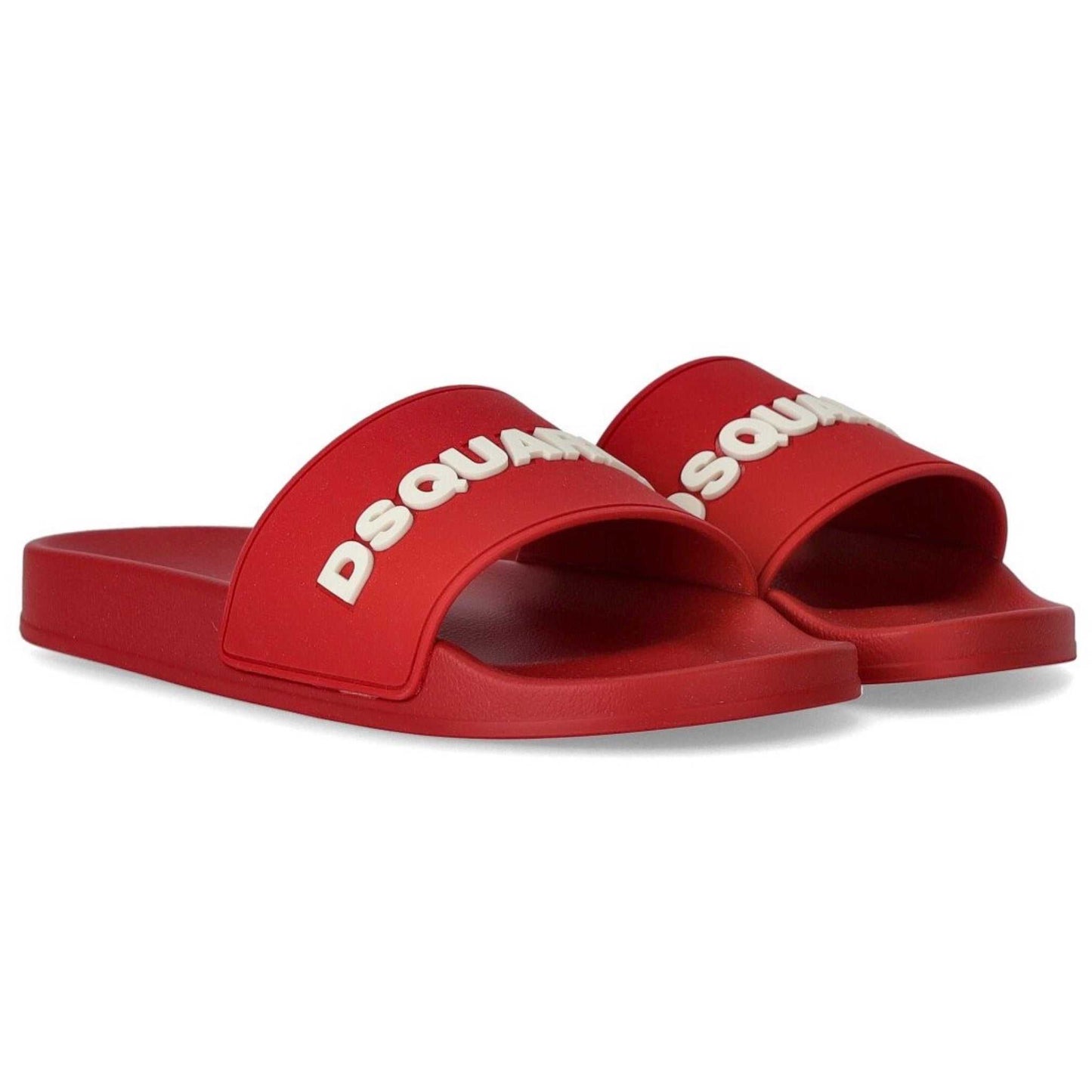 DSQUARED2 Logo Slides Rosso