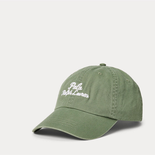 Our signature chain-stitched logo embroidery accents this classic cotton twill ball cap.