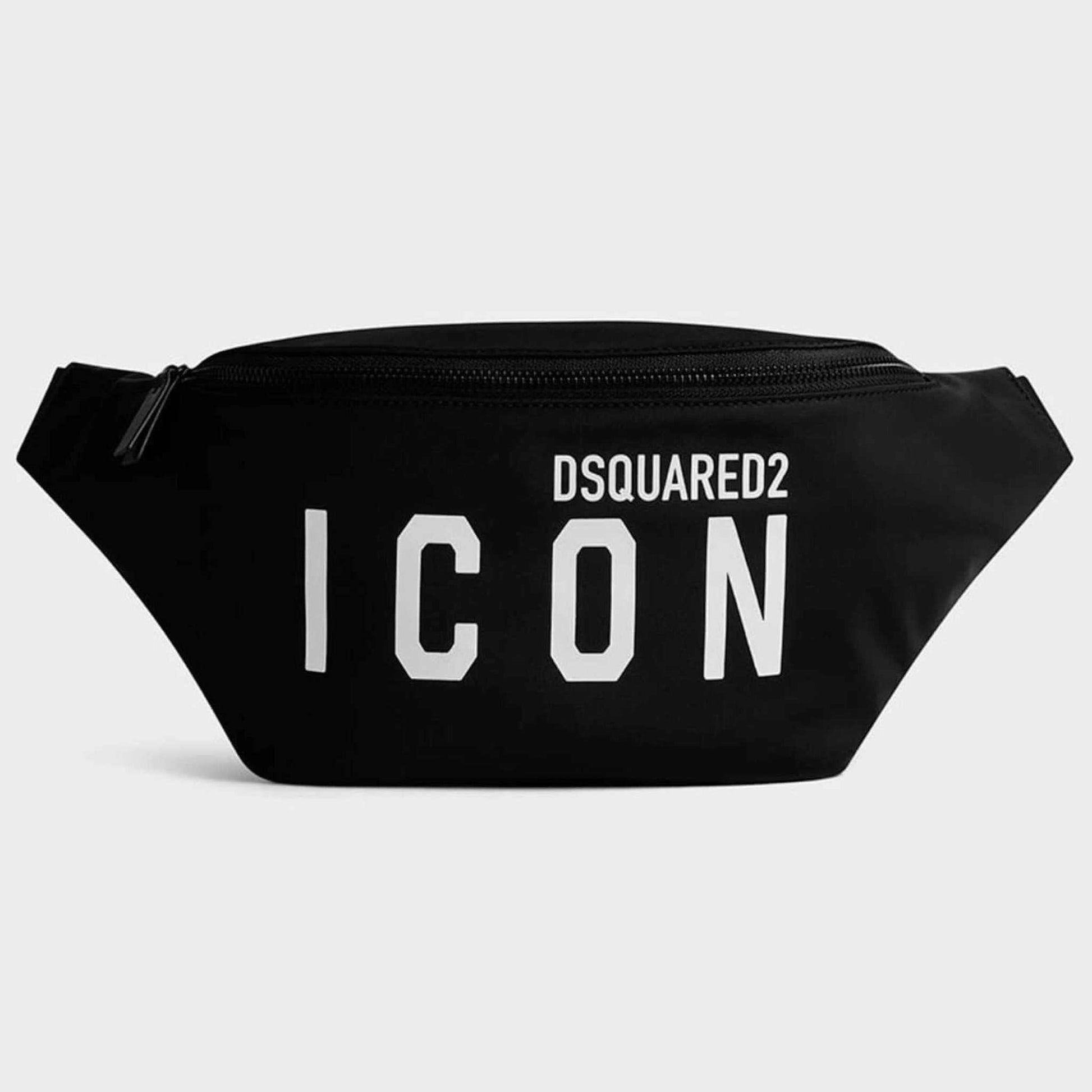 Stand out from the tourist crowd in this sophisticated belt bag in black nylon. Packed with zipped pockets and an adjustable clip buckle closure, it's the perfect accessory for your travel essentials and ensures you remain looking sharp while out sightseeing.