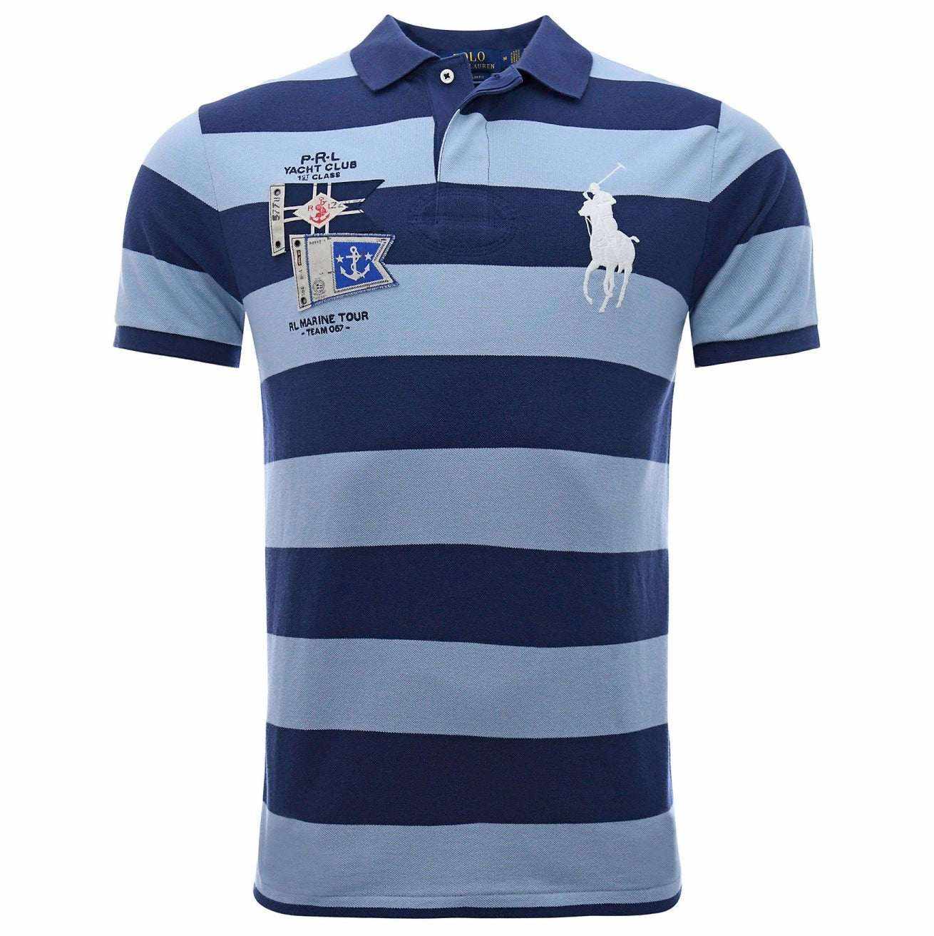 Polo Shirt Boathouse Navy/Estate Blue