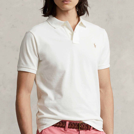 Short Sleeve Knit Deckwash White