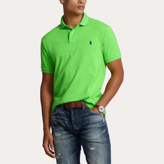 Short Sleeve Knit Galaxy Green