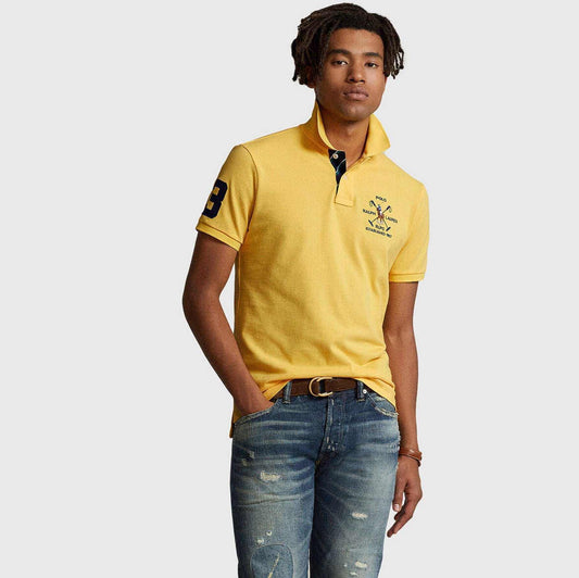 Short Sleeve Polo Shirt Yellowfin